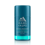 Oars + Alps Natural Deodorant for Men and Women, Aluminum Free and Alcohol Free, Vegan and Gluten Free, Deep Sea Glacier, 1 Pack, 2.6 Oz