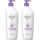 Olay Quench Shimmer Body Lotion, 20.2 fl oz (Pack of 2) Packaging May Vary