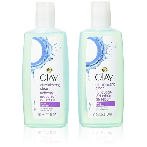  Olay Oil Minimizing Clean Toner, 7.2 Ounce (Pack of 2) packaging may vary