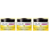 Face Moisturizer by Olay Complete All Day UV Moisture Cream with Sunscreen SPF 15, Normal Skin, 2 Ounce (Pack of 3)