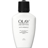 Face Moisturizer by Olay Age Defying, Anti-Wrinkle Day Lotion with Sunscreen, Broad Spectrum , SPF 15, 3.4 Oz. (Pack of 2) Packaging may Vary