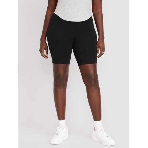 올드네이비 High-Waisted Biker Shorts 3-Pack -- 8-inch inseam Hot Deal