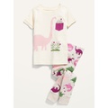 Unisex Printed Snug-Fit Pajama Set for Toddler & Baby Hot Deal