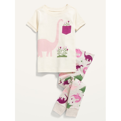 올드네이비 Unisex Printed Snug-Fit Pajama Set for Toddler & Baby Hot Deal