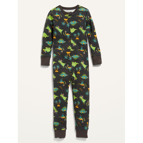 올드네이비 Unisex Snug-Fit 2-Way-Zip Printed Pajama One-Piece for Toddler & Baby Hot Deal