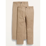 Uniform Straight Leg Pants for Boys 2-Pack Hot Deal