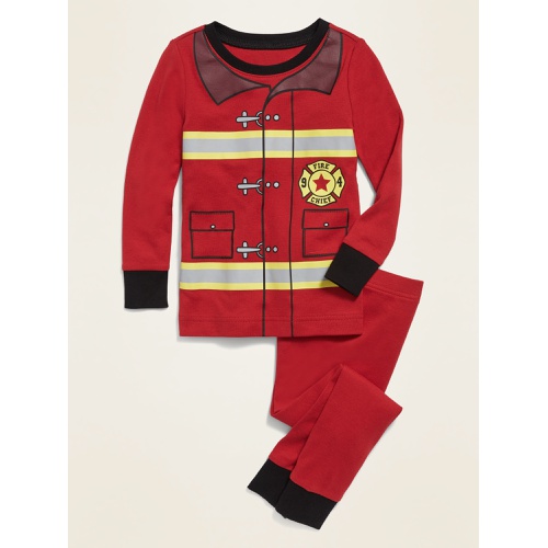올드네이비 Unisex Firefighter Costume Pajama Set for Toddler & Baby Hot Deal