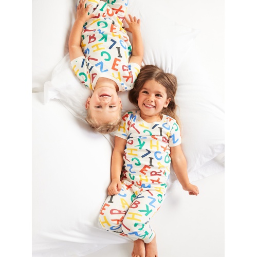 올드네이비 Unisex Printed Snug-Fit Pajama Set for Toddler & Baby Hot Deal