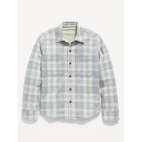올드네이비 Cozy-Knit Long-Sleeve Pocket Shirt for Boys