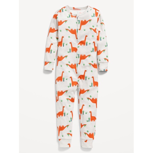 올드네이비 Unisex Snug-Fit 2-Way-Zip Printed Pajama One-Piece for Toddler & Baby Hot Deal