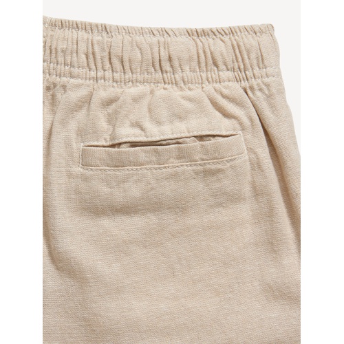 올드네이비 Straight Pull-On Linen-Blend Pants for Boys Hot Deal