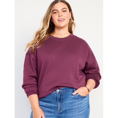 올드네이비 Oversized Tunic Sweatshirt Hot Deal