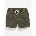 Functional Drawstring Cargo Shorts for Baby