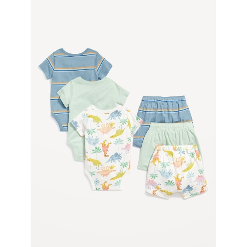 올드네이비 Bodysuit and Shorts 6-Pack for Baby Hot Deal