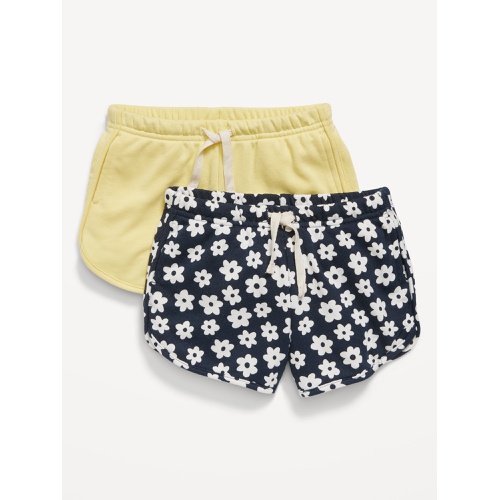 올드네이비 Functional Drawstring French Terry Pull-On Shorts for Toddler Girls Hot Deal