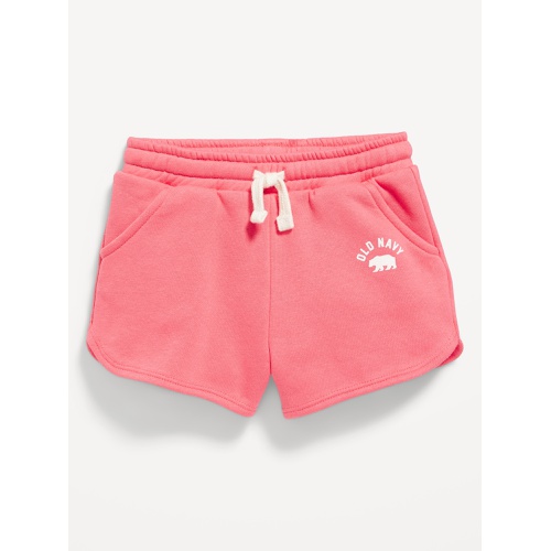 올드네이비 Logo-Graphic Dolphin-Hem Fleece Shorts for Toddler Girls Hot Deal