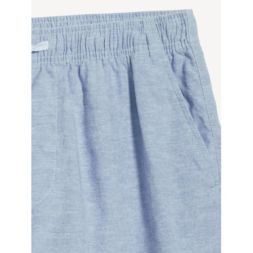 올드네이비 Linen-Blend Jogger Shorts -- 5-inch inseam