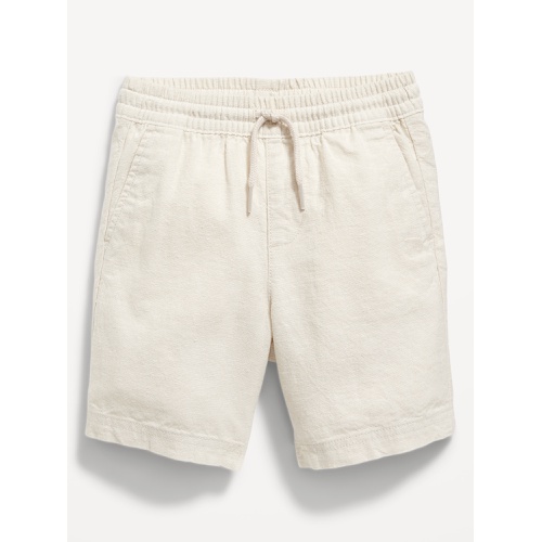 올드네이비 Functional-Drawstring Linen-Blend Shorts for Toddler Boys