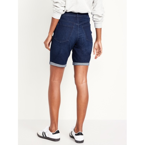 올드네이비 High-Waisted Wow Jean Shorts -- 9-inch inseam Hot Deal