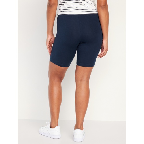 올드네이비 High-Waisted Biker Shorts -- 8-inch inseam Hot Deal