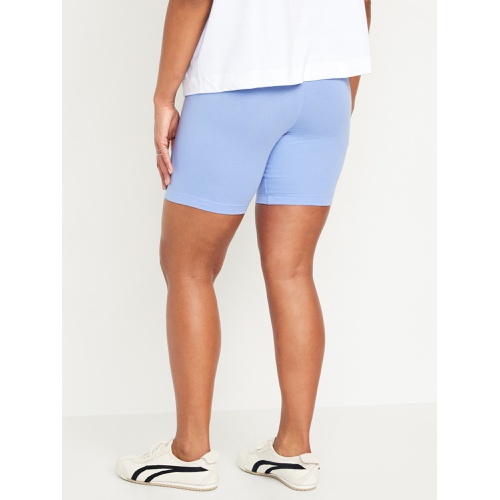 올드네이비 High-Waisted Biker Shorts -- 8-inch inseam Hot Deal