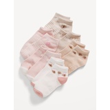 Unisex 6-Pack Ankle Socks for Toddler & Baby