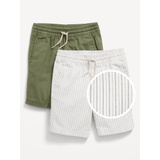 Pull-On Shorts 2-Pack for Toddler Boys