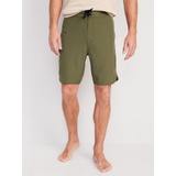 Solid Board Shorts -- 8-inch inseam
