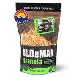 Olde Man Granola Olde Man Apple Walnut Granola - Gluten-Free, Non-GMO, 12 Oz pack - Handmade Healthy Granola with Whole Grain Oats, Butter, Brown Sugar in USA