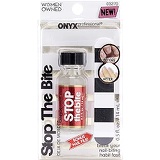 Onyx Professional 0.5oz Stop the Bite Nail Biting & Thumb Sucking Deterrent Cure Nail Polish Treatment for Adult & Kids - Stimulates Nail Growth Made in USA