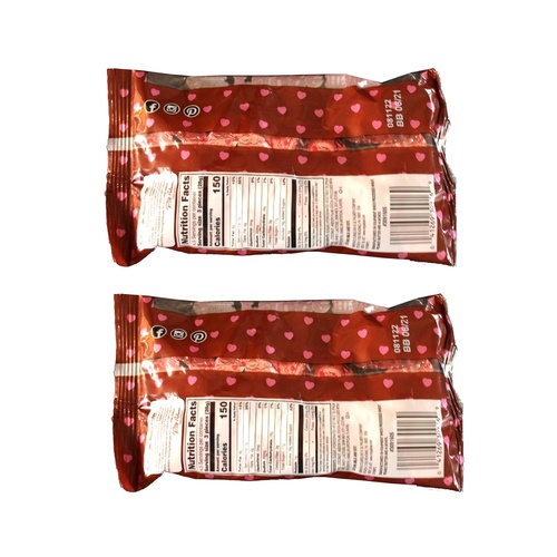  Palmer (2 bags) Fudge Hearts - Soft, Creamy Fudge in a Rich Chocolate Shell - 4.5 oz (128 g) - #081122