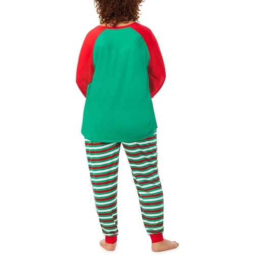  Pajamarama Plus Size Elf Long PJ Set