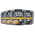 ParmCrisps Everything Parmesan Cheese Crisps, 3 oz (Pack of 4), Keto Gluten Free Snacks, 100% Cheese Crisps, Gluten Free, Sugar Free, Low Carb, High Protein, Keto-Friendly