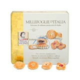 Pasticceria Matilde Vicenzi Millefoglie DItalia by Matilde Vicenzi | Assortment of Patisseries, Puff Pastries and Cookies | Made in Italy | 8.46oz (240g) Decorative Tin
