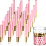 Patelai 30 Pieces Lash Shampoo Brushes Nose Pore Deep Cleaning Brush Peel off Blackhead Removing Brush Tool Cosmetic Lash Cleanser Brush Facial Cleansing Brushes with Storage Box for Facia