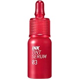 Peripera Ink Tint Serum | Vibrant, Moisturizing, Long-wear, Non-sticky, Lightweight Lip Tint | Gossip Pink (#03), 0.14 oz