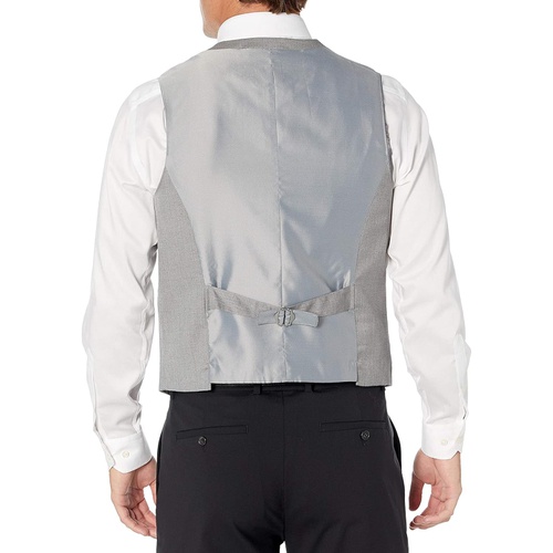  Perry Ellis Mens Big and Tall Slim Fit Stretch Herringbone Suit Vest