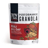 Picky Bars Performance Granola, PB&J All Day, 10.6oz bag (10 servings)