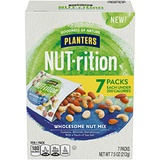 Planters NUT-rition Wholesome Nut Mix, 7.5 oz Box (Contains 7 Individual Pouches) - Cashews, Almonds and Macadamias Snack Mix - No Artificial Flavors, No Artificial Colors, No Preservatives