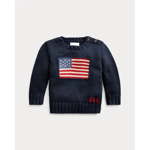 폴로 랄프로렌 The Iconic Flag Sweater