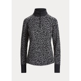 Leopard Quarter-Zip Pullover