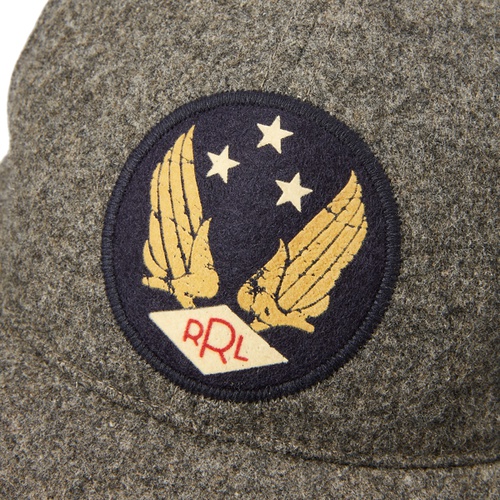 폴로 랄프로렌 Logo Wool-Blend Felt Ball Cap