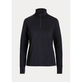 Stretch Jersey Quarter-Zip Pullover