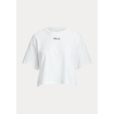 Cropped Cotton Jersey Tee
