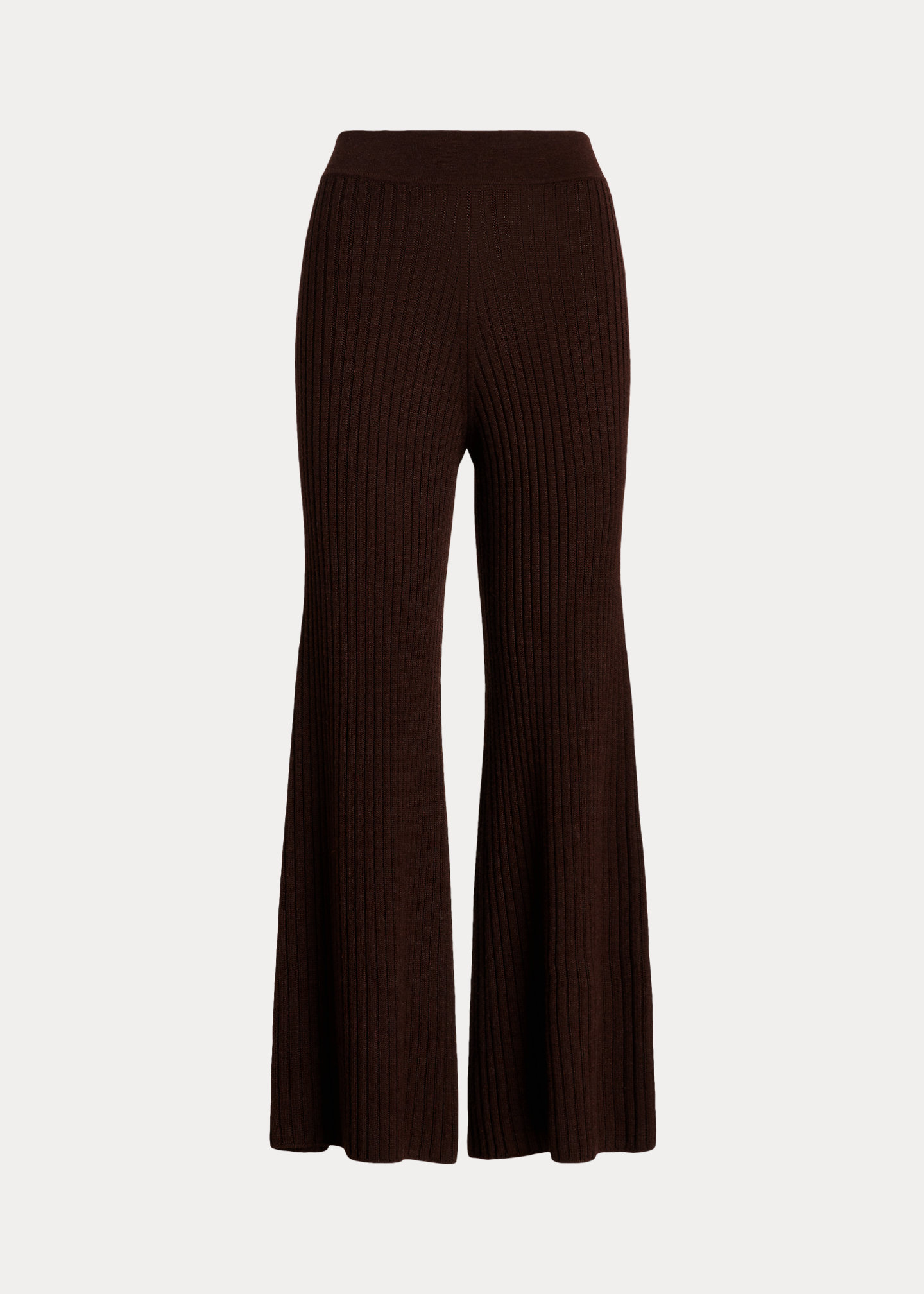 Merino Wool Wide-Leg Sweater Pant