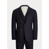 Polo Chalk-Stripe Flannel 3-Piece Suit