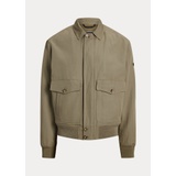 Aidan Cotton-Linen Bomber Jacket