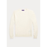 Silk-Cashmere Crewneck Sweater