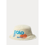 Logo Sun & Waves Cotton Bucket Hat