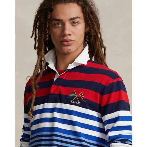 폴로 랄프로렌 Classic Fit Striped Jersey Rugby Shirt